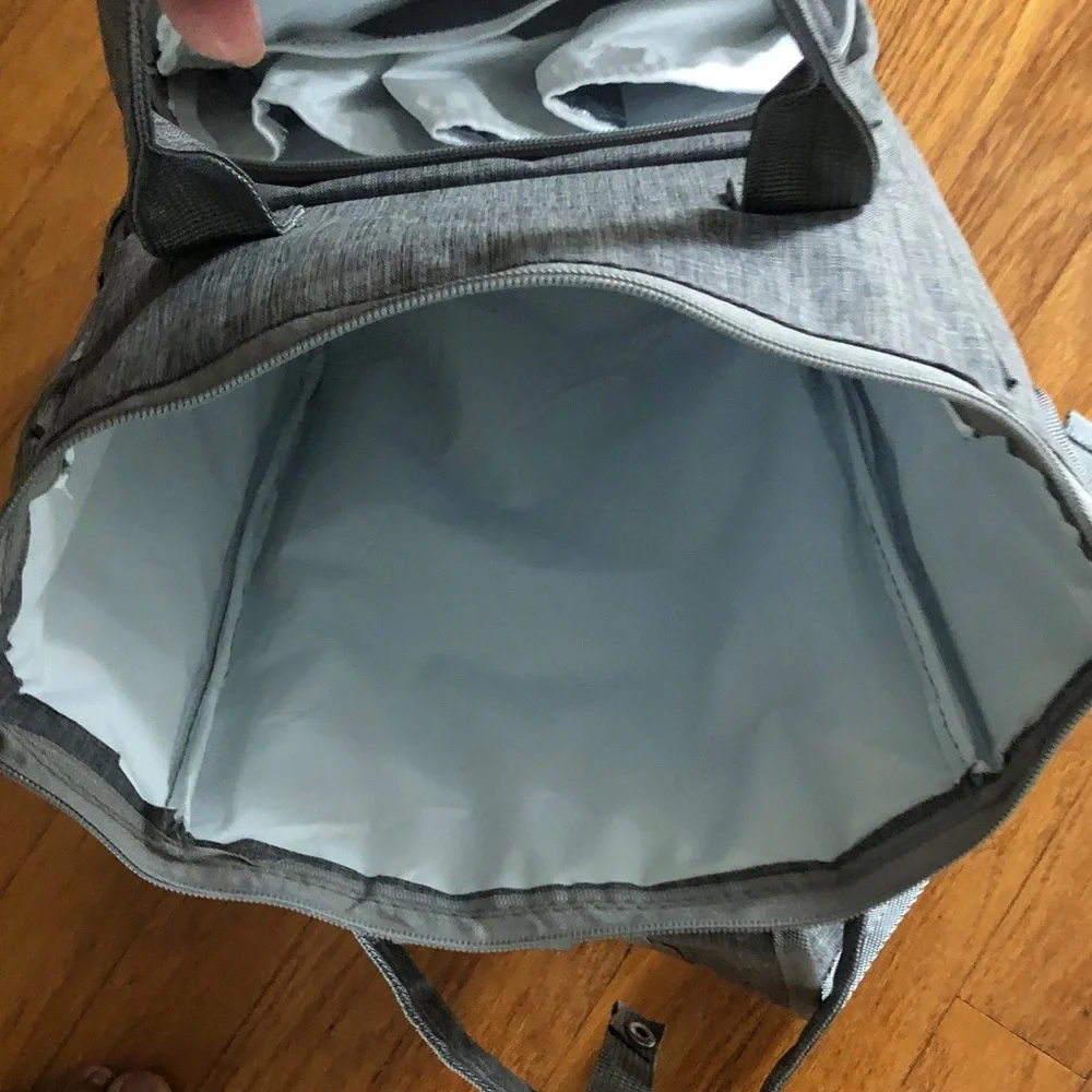 Classic  Gray Backpack - Versatile Everyday Bag
